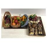 Thanksgiving themed/fruit decor