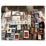 Hallmark keepsakes- snowman and other