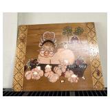 Country themed wooden decor