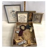 Religious prints and items