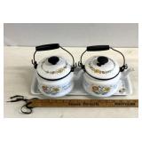 Norwegian coffee/tea pots