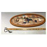 Dog themed the Bradford exchange collectible bowl