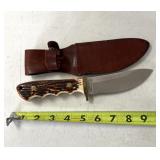 Uncle Henry Schrade 183UH knife, and holder