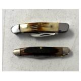 2 pocket knives