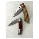 2 NRA pocket knives