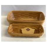 2 Longaberger baskets