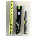 Gerber, knife, and holder