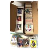 Variety of sports cards