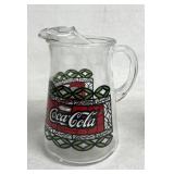 Coca-Cola glass pitcher