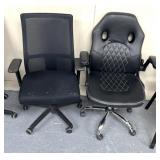 2 Office chairs some ware