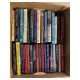 Fox full of Mary Higgins Clark books