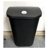 Lift top garbage can