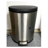 Lift top garbage can