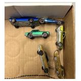 6 retro red liner, hot wheel cars