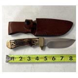 Uncle Henry Schrade 182UH knife, and holder