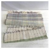 2 vintage area mats