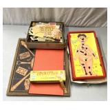 Retro game board/parts