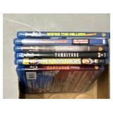 Six Blu-ray disc movies