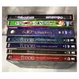 The Osborneï¿½s/the Tudors/the 10th kingdom dvds