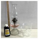 Vintage kerosene lamp