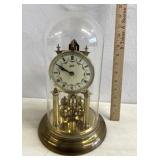 Vintage Schatz manual clock made in Germany