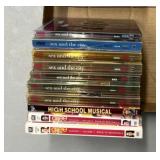 Sex and the city/high school musical/glee DVDs