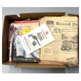 Vintage advertisement/newspaper/other
