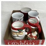 Christmas coffee mugs