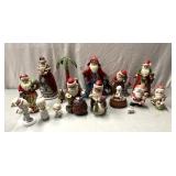 Precious moments  & Jim Shore Christmas themed