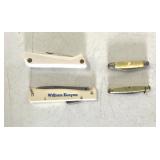 4 pocket knives