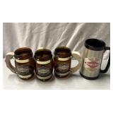 Grain belt beer mugs