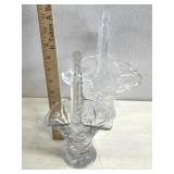 Crystal glassware baskets