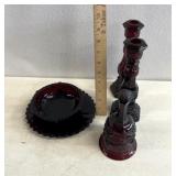 Avon red  Ruby glassware