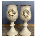 Minnesota Renaissance 2 Wine Goblets