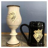 Minnesota Renaissance 1 Wine Goblet & 1 Beer Mug