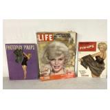 Marilyn Monroe photo pinup magazines