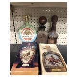 Vintage decanters