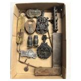 Vintage cast-iron collectibles/other