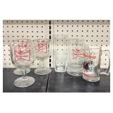Budweiser glasses