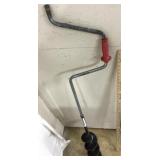 Fishing ice hole digger missing top handle