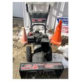 Spirit snow thrower 8 hp 27 inch path electric