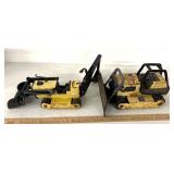 Tonka bulldozer/backhoe loader some ware