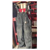 Carhartt overalls size 36 x 34