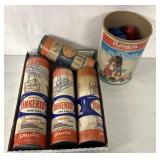 tinker toy and wood block