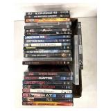 25 thriller/action DVDs
