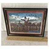 Wall hanging print joining up duck themed