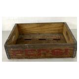 Vintage wooden Pepsi crate