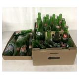 7-Up glass bottles