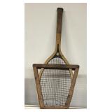 Retro tennis racket made in USA