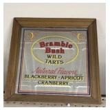 Bramble Bush, wild tarts mirrored sign